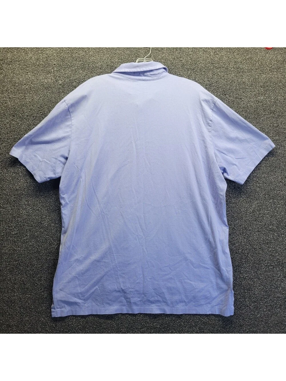 Vtg Polo Golf Ralph Lauren Shirt Men's Sz L Blue Vintage Lisle FHCC Golf Club